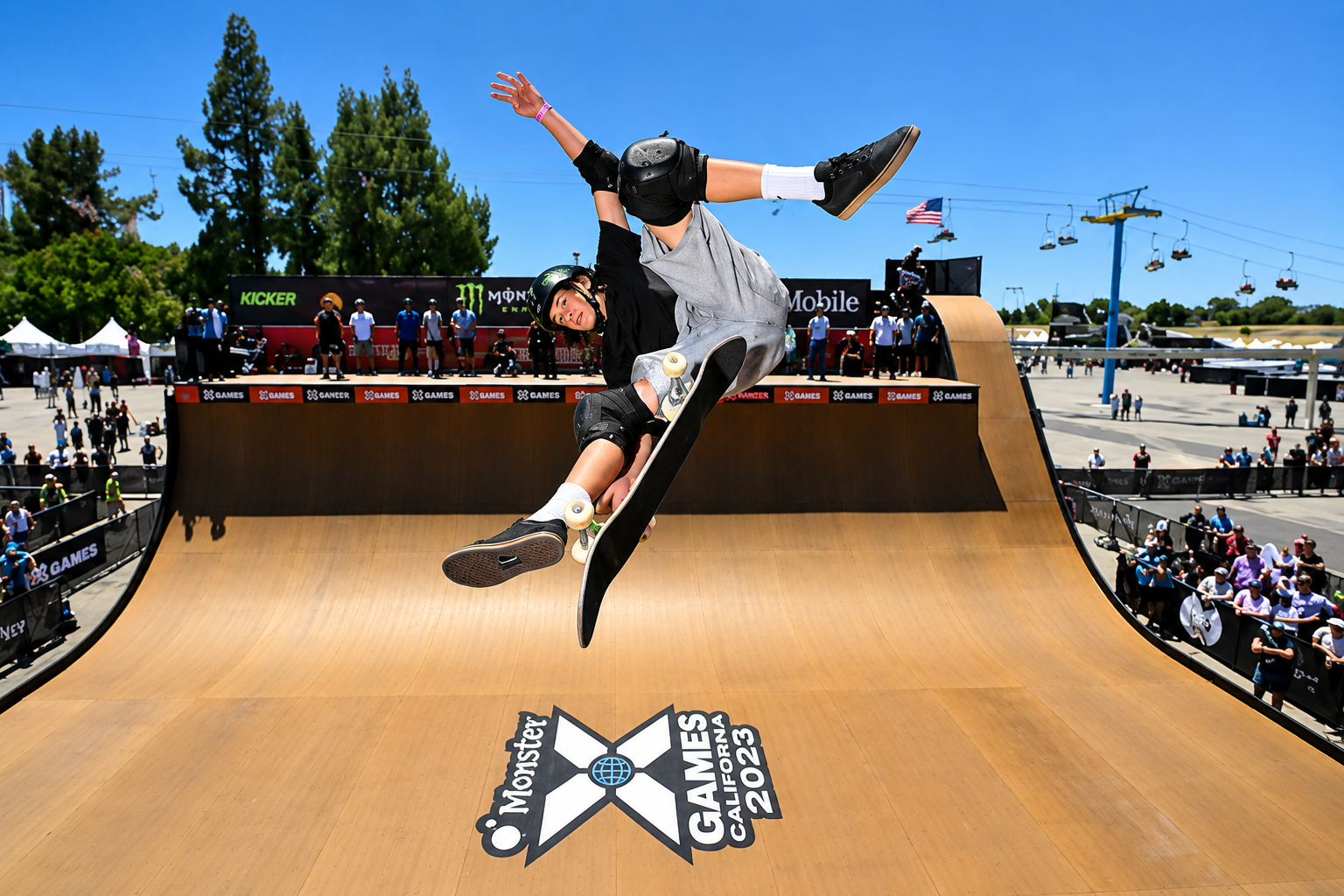 Egoitz Bijueska en los X Games de Sacramento